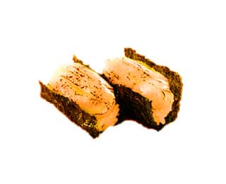 炙り貝柱バター醤油海苔包み(たいらぎ)の画像