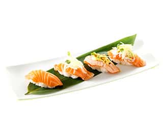 サーモンづくしの画像